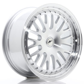 Cerchio in Lega JAPAN RACING JR10 18x8,5 ET20-45 con foratura su misura Silver Machined Face