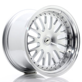 Cerchio in Lega JAPAN RACING JR10 19x11 ET15-30 con foratura su misura Silver Machined Face
