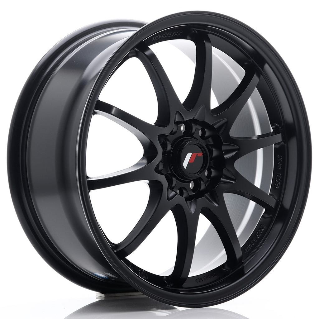 Cerchio in Lega JAPAN RACING JR5 17x7.5 ET35 5x100/114.3 Matt Black