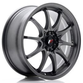 Cerchio in Lega JAPAN RACING JR5 17x7.5 ET35 5x100/114.3 Matt Gun Metal