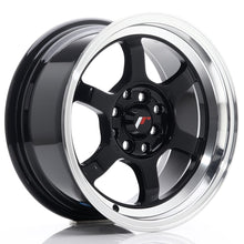 Load image into Gallery viewer, Cerchio in Lega JAPAN RACING JR12 15x7.5 ET26 4x100/108 Gloss Black