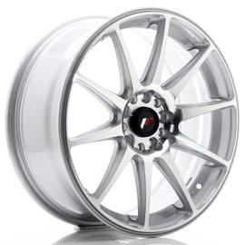 Cerchio in Lega JAPAN RACING JR11 18x7.5 ET40 5x112/114 Silver Machined Face