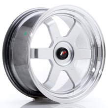 Load image into Gallery viewer, Cerchio in Lega JAPAN RACING JR12 17x8 ET35 con foratura su misura Hyper Silver
