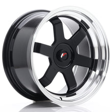 Load image into Gallery viewer, Cerchio in Lega JAPAN RACING JR12 17x9 ET25 con foratura su misura Gloss Black