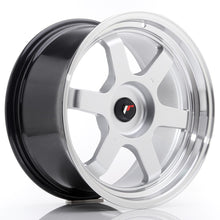 Load image into Gallery viewer, Cerchio in Lega JAPAN RACING JR12 18x9 ET25-27 con foratura su misura Hyper Silver