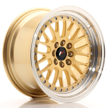Load image into Gallery viewer, Cerchio in Lega JAPAN RACING JR10 16x8 ET20 4x100/108 Gold w/Machined Lip