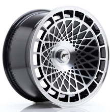 Load image into Gallery viewer, Cerchio in Lega JAPAN RACING JR14 17x8,5 ET15 con foratura su misura Gloss Black Machined Face