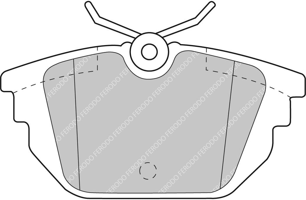 Pastiglie freni Ferodo DS2500 posteriori Alfa Romeo GTV 916