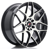 Cerchio in Lega JAPAN RACING JR18 18x7.5 ET40 5x112/114 Black Machined