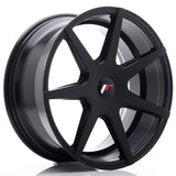 Cerchio in Lega JAPAN RACING JR20 18x8.5 ET25-40 con foratura su misura Matt Black