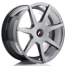 Load image into Gallery viewer, Cerchio in Lega JAPAN RACING JR20 18x8,5 ET25-40 con foratura su misura Hyper Black
