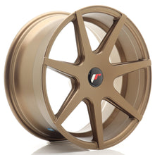 Load image into Gallery viewer, Cerchio in Lega JAPAN RACING JR20 18x8,5 ET25-40 con foratura su misura Matt Bronze
