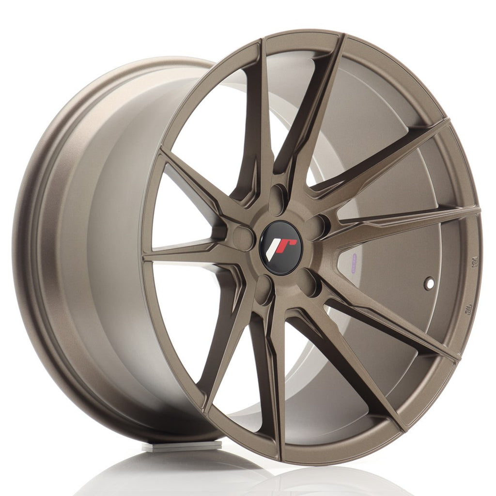 Cerchio in Lega JAPAN RACING JR21 19x11 ET15-30 5H con foratura su misura Matt Bronze