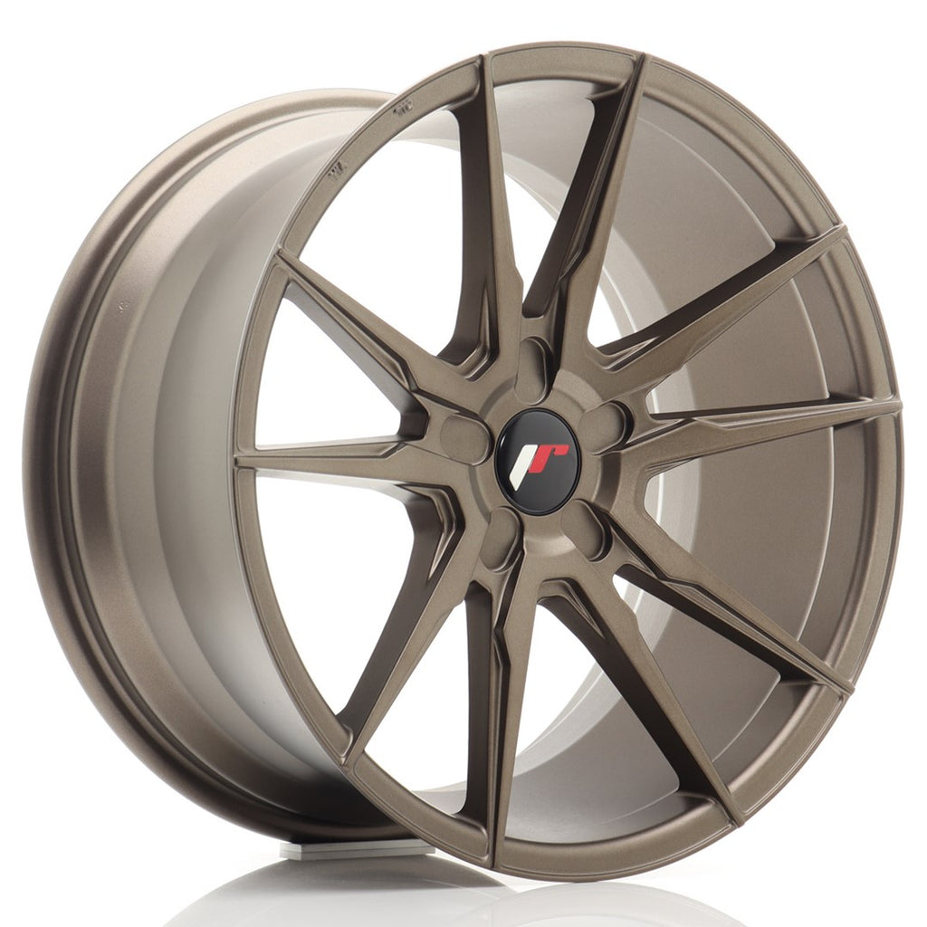 Cerchio in Lega JAPAN RACING JR21 19x9.5 ET20-40 5H con foratura su misura Matt Bronze