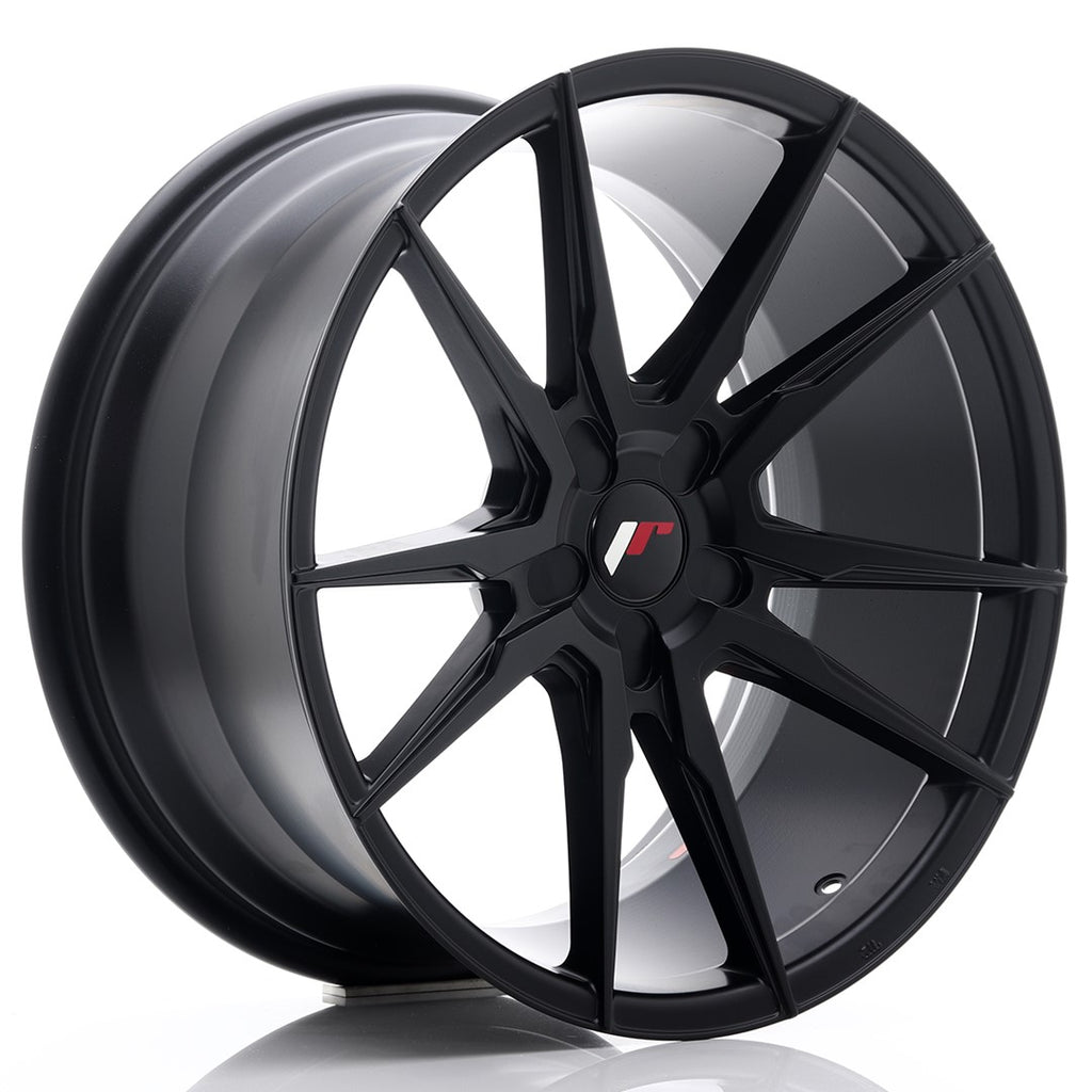 Cerchio in Lega JAPAN RACING JR21 19x9.5 ET35-40 5H con foratura su misura Matt Black