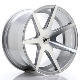 Cerchio in Lega JAPAN RACING JR20 19x11 ET25-40 5H con foratura su misura Silver Machined Face