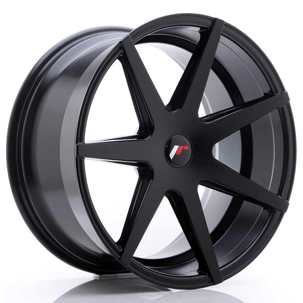 Cerchio in Lega JAPAN RACING JR20 20x10 ET20-40 5H con foratura su misura Matt Black