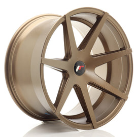 Cerchio in Lega JAPAN RACING JR20 20x11 ET20-30 5H con foratura su misura Matt Bronze