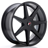 Cerchio in Lega JAPAN RACING JR20 20x8.5 ET20-40 5H con foratura su misura Matt Black