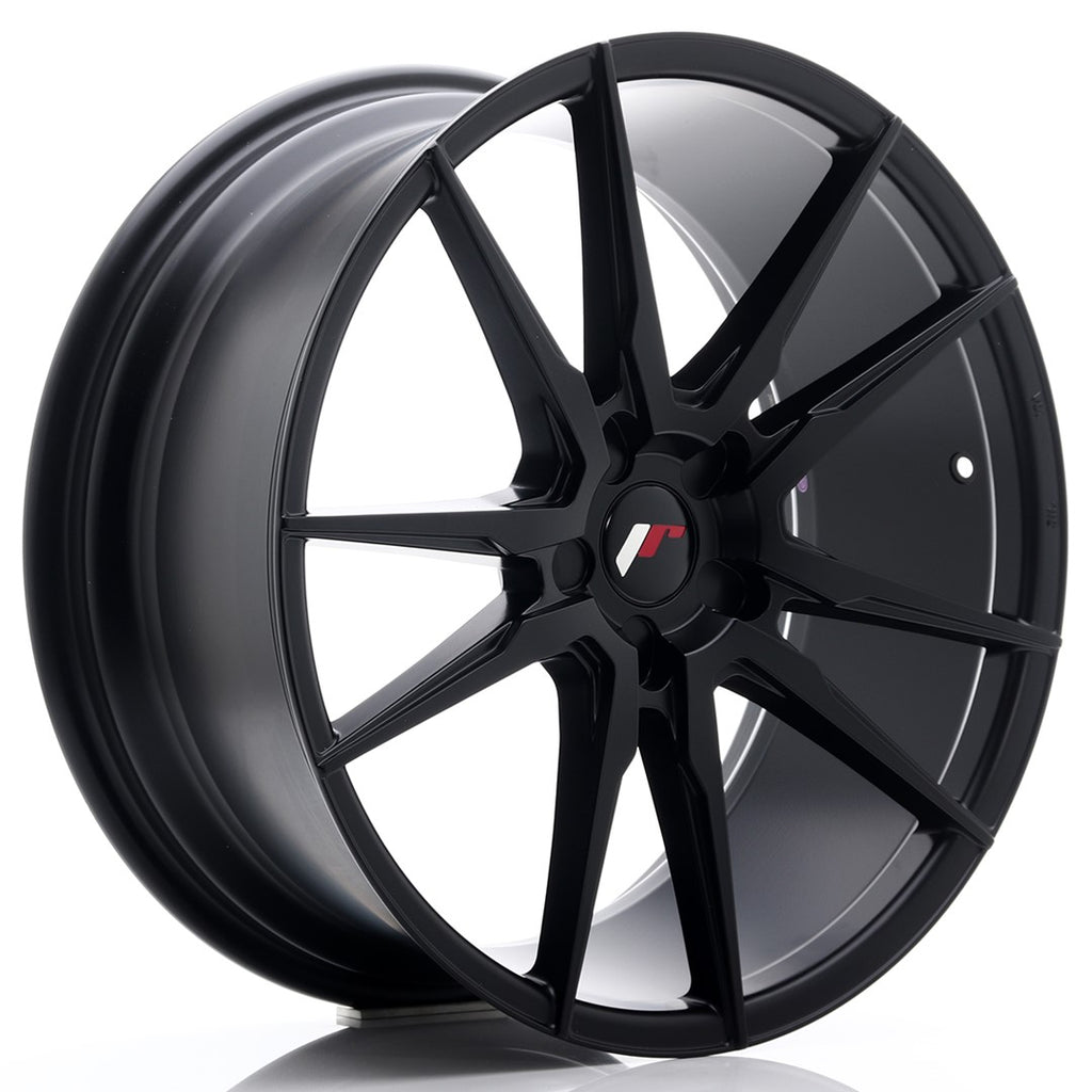 Cerchio in Lega JAPAN RACING JR21 20x8,5 ET20-40 5H con foratura su misura Matt Black