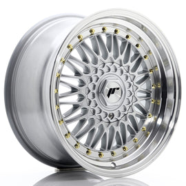 Cerchio in Lega JAPAN RACING JR9 17x8,5 ET20 4x100/114 Silver w/ Machined Lip