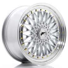 Load image into Gallery viewer, Cerchio in Lega JAPAN RACING JR9 19x8,5 ET35 con foratura su misura Silver w/ Machined Lip
