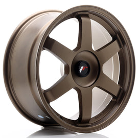 Cerchio in Lega JAPAN RACING JR3 18x8.5 ET25-42 con foratura su misura Dark Anodized Bronze