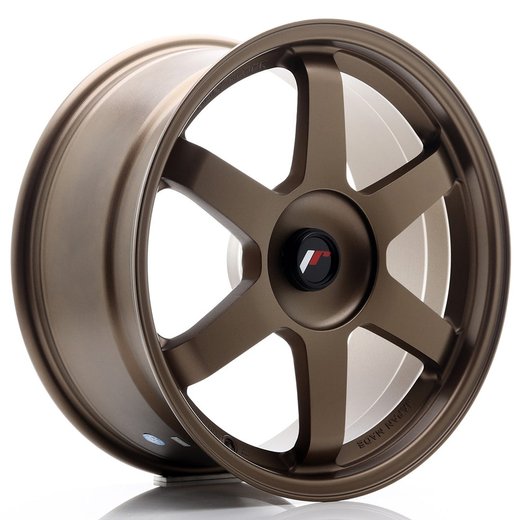 Cerchio in Lega JAPAN RACING JR3 18x8,5 ET25-42 con foratura su misura Dark Anodized Bronze