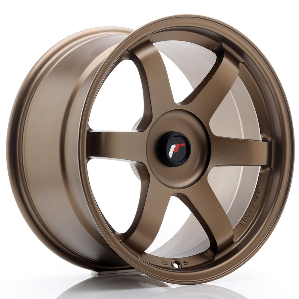Cerchio in Lega JAPAN RACING JR3 18x9,5 ET22-38 con foratura su misura Dark Anodized Bronze