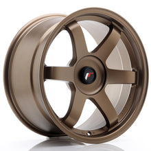 Load image into Gallery viewer, Cerchio in Lega JAPAN RACING JR3 18x9,5 ET22-38 con foratura su misura Dark Anodized Bronze