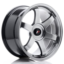 Load image into Gallery viewer, Cerchio in Lega JAPAN RACING JR3 18x9,5 ET22-38 con foratura su misura Hyper Black
