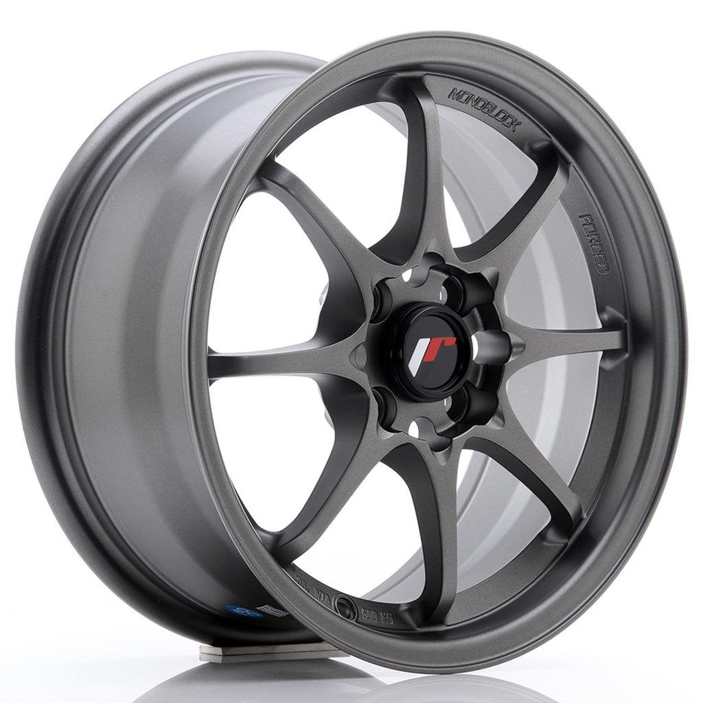 Cerchio in Lega JAPAN RACING JR5 15x7 ET35 4x100 Matt Gun Metal