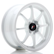 Carica l'immagine nel visualizzatore di Gallery, Cerchio in Lega JAPAN RACING JR5 15x7 ET35 4x100 White
