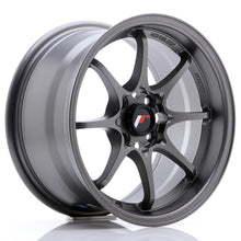 Carica l'immagine nel visualizzatore di Gallery, Cerchio in Lega JAPAN RACING JR5 15x8 ET28 4x100 Matt Gun Metal