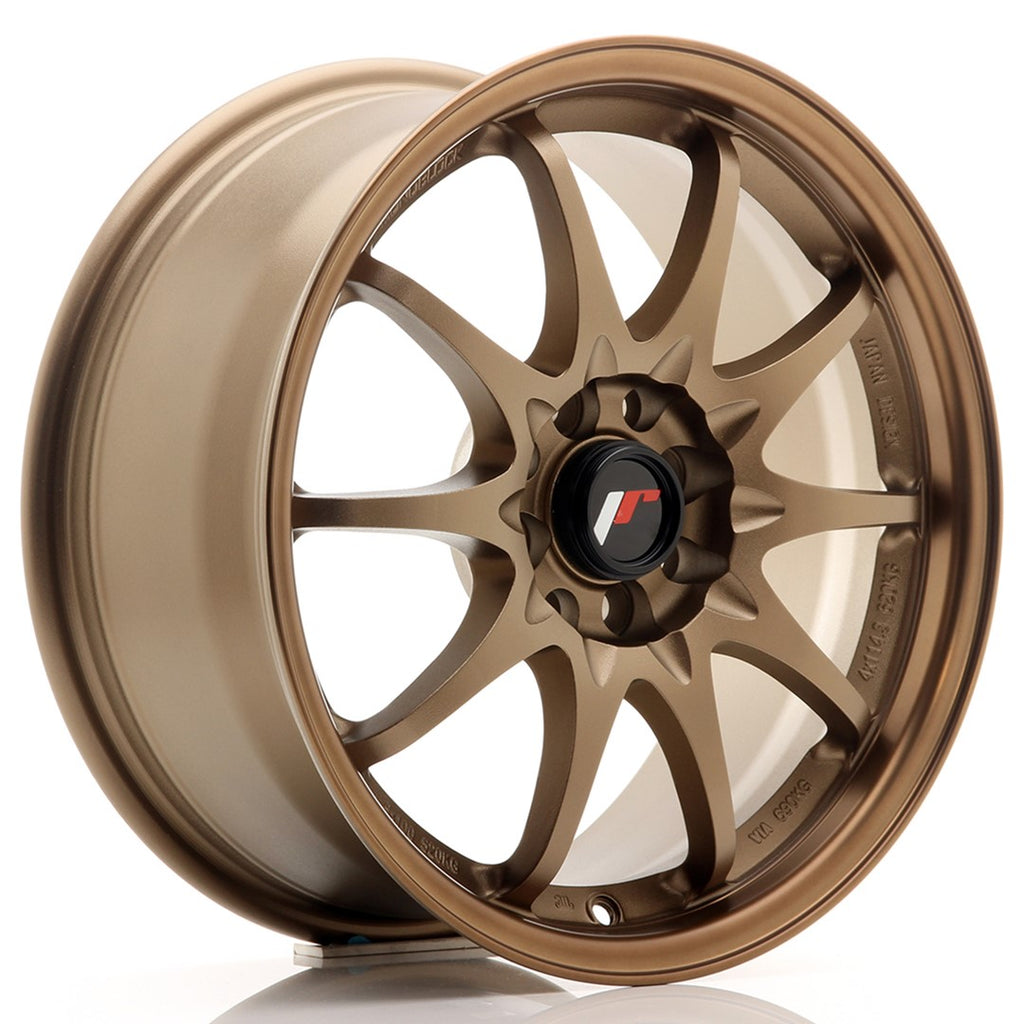 Cerchio in Lega JAPAN RACING JR5 16x7 ET30 4x100/108 Dark Anodized Bronze