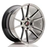 Cerchio in Lega JAPAN RACING JR21 18x9.5 ET30-40 4H con foratura su misura Hyper Black