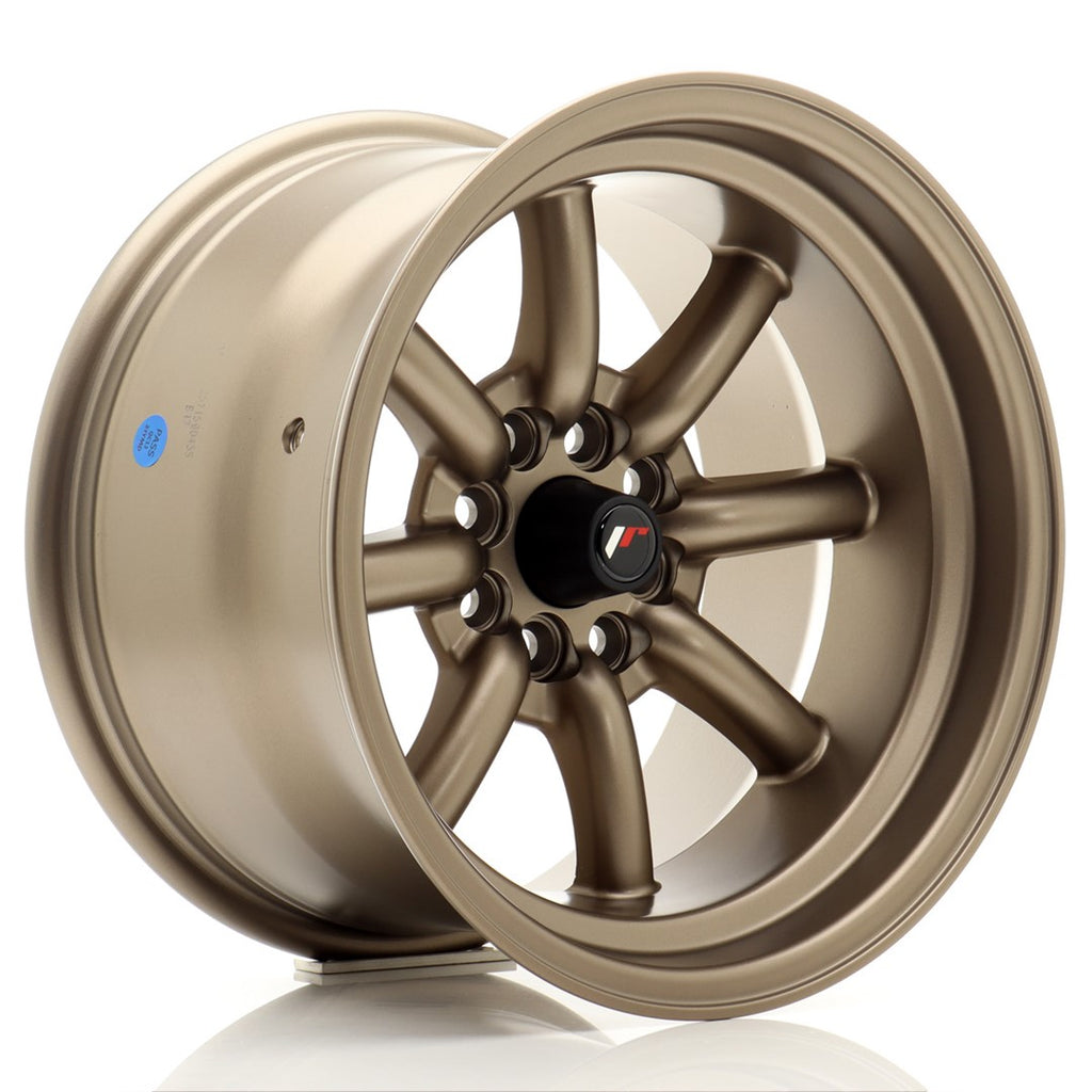 Cerchio in Lega JAPAN RACING JR19 15x9 ET-13 4x100/114 Matt Bronze