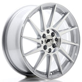 Cerchio in Lega JAPAN RACING JR22 17x7 ET25 4x100/108 Silver Machined Face