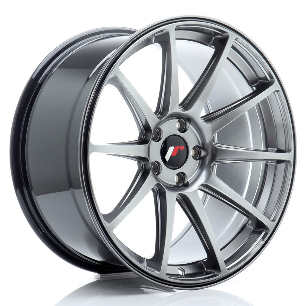 Cerchio in Lega JAPAN RACING JR11 19x9,5 ET35 5x112 Hyper Black