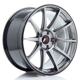 Cerchio in Lega JAPAN RACING JR11 19x9,5 ET35 5x120 Hyper Black