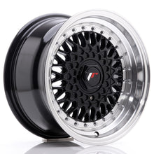 Load image into Gallery viewer, Cerchio in Lega JAPAN RACING JR9 15x8 ET20 4x100/108 Gloss Black w/Machined Lip