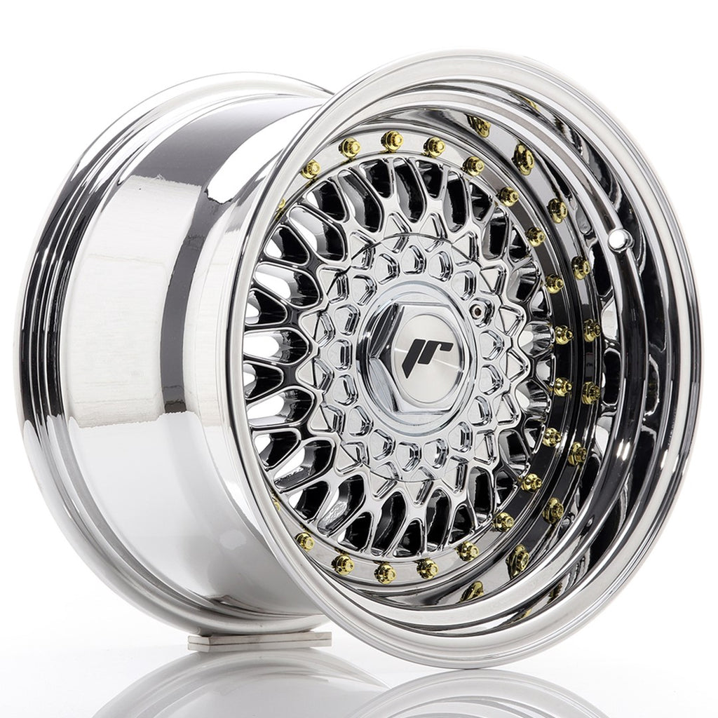 Cerchio in Lega JAPAN RACING JR9 15x9 ET10 4x100/108 Chrome