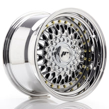 Carica l'immagine nel visualizzatore di Gallery, Cerchio in Lega JAPAN RACING JR9 15x9 ET10 4x100/108 Chrome