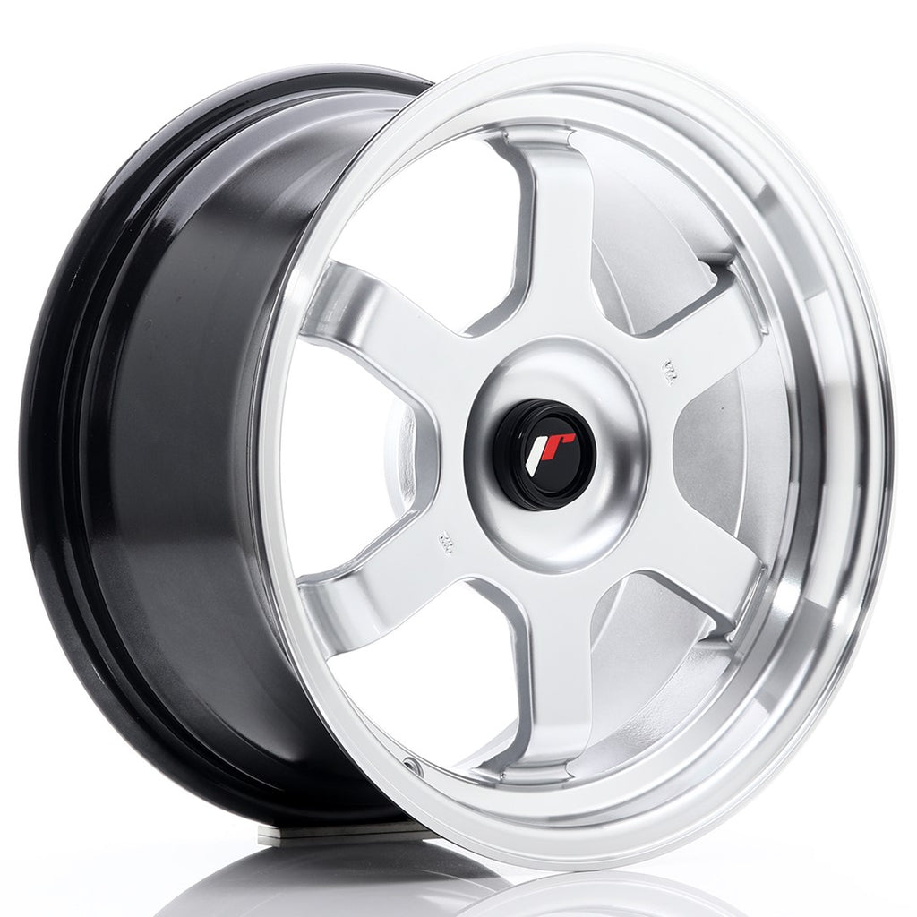 Cerchio in Lega JAPAN RACING JR12 16x8 ET20-22 con foratura su misura Hyper Silver