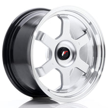 Load image into Gallery viewer, Cerchio in Lega JAPAN RACING JR12 16x8 ET20-22 con foratura su misura Hyper Silver