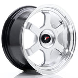 Cerchio in Lega JAPAN RACING JR12 16x8 ET20-22 con foratura su misura Hyper Silver