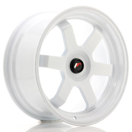 Cerchio in Lega JAPAN RACING JR12 17x8 ET35 con foratura su misura White