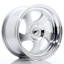 Load image into Gallery viewer, Cerchio in Lega JAPAN RACING JR15 15x8 ET20 con foratura su misura Silver Machined Face