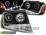 Fari Anteriori CHRYSLER JEEP GRAND CHEROKEE 99-05.05 DAYLIGHT BLACK