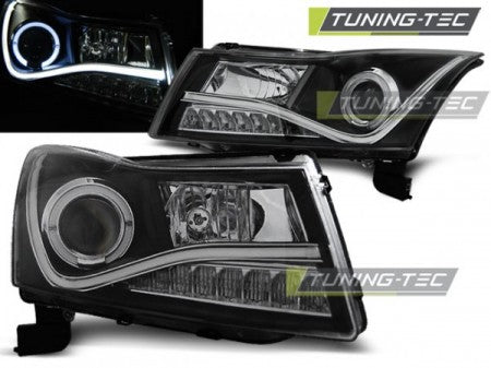 Fari Anteriori CHEVROLET CRUZE 09-12 DAYLIGHT BLACK